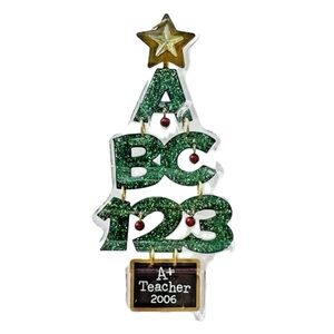 Hallmark Keepsakes Vintage A+ Teacher Ornament